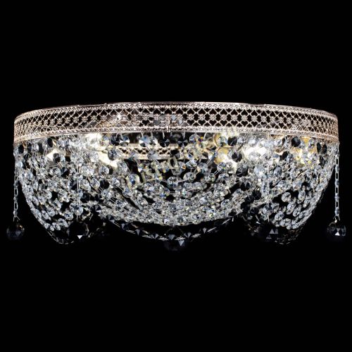 Люстра Венеция Жасмин черная в Подольске Гусь Хрустальный