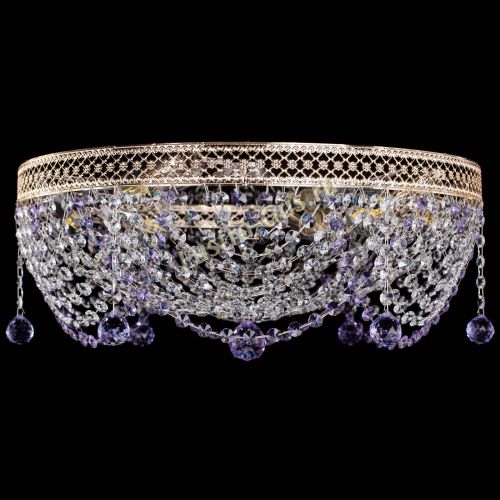 Люстра Венеция Жасмин фиолетовая в Подольске Люстра Венеция Жасмин фиолетовая в Подольске