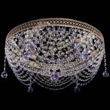 Люстра Венеция Жасмин фиолетовая в Подольске Люстра Венеция Жасмин фиолетовая в Подольске