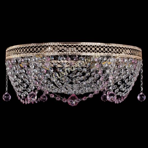 Люстра Венеция Жасмин розовая в Подольске Люстра Венеция Жасмин розовая в Подольске