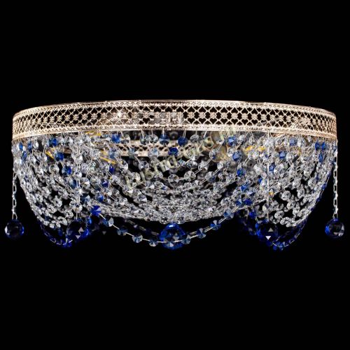 Люстра Венеция Жасмин синяя в Подольске Люстра Венеция Жасмин синяя в Подольске