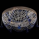 Люстра Венеция Жасмин синяя в Подольске Люстра Венеция Жасмин синяя в Подольске