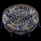 Люстра Венеция Жасмин синяя в Подольске Люстра Венеция Жасмин синяя в Подольске