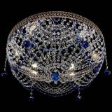 Люстра Венеция Жасмин синяя в Подольске Люстра Венеция Жасмин синяя в Подольске