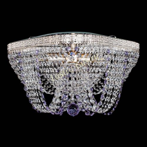 Люстра Верона Токката №5 фиолетовая в Подольске Гусь Хрустальный