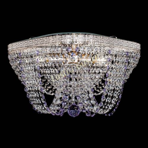 Люстра Верона Токката №5 фиолетовая в Подольске Гусь Хрустальный