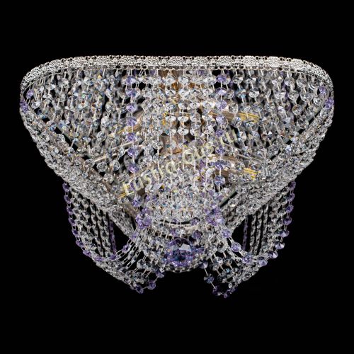 Люстра Верона Токката №5 фиолетовая в Подольске Гусь Хрустальный