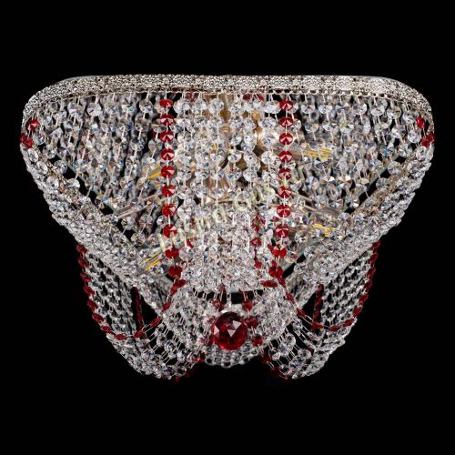 Люстра Верона Токката №5 красная в Подольске Гусь Хрустальный