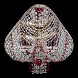 Люстра Верона Токката №5 красная в Подольске Люстра Верона Токката №5 красная в Подольске