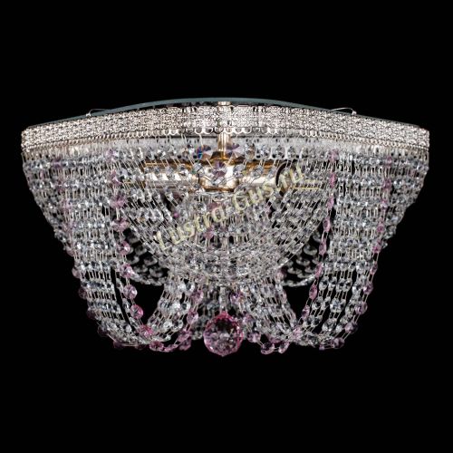 Люстра Верона Токката №5 розовая в Подольске Гусь Хрустальный