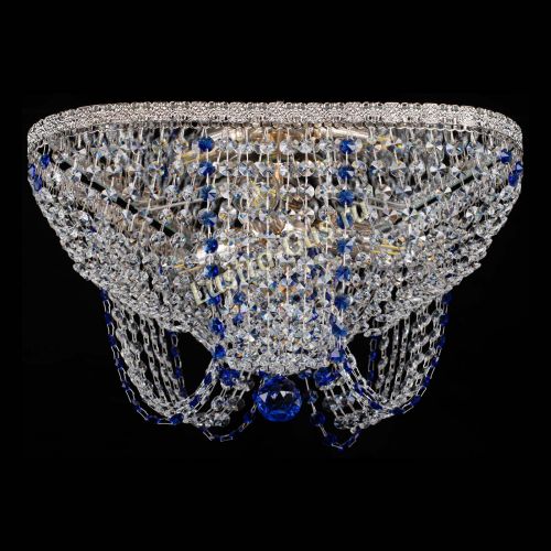 Люстра Верона Токката №5 синяя в Подольске Гусь Хрустальный
