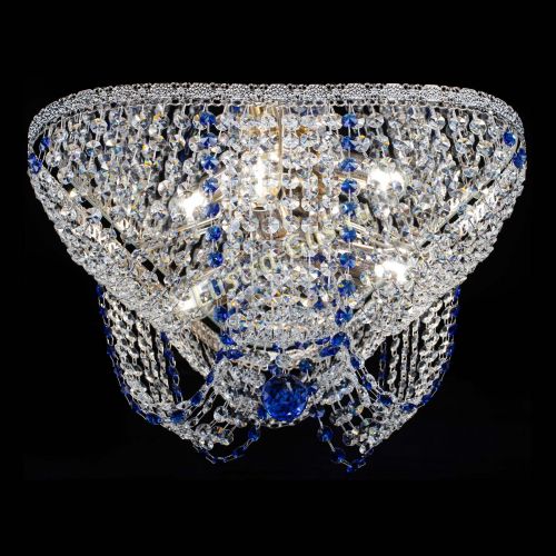 Люстра Верона Токката №5 синяя в Подольске Гусь Хрустальный