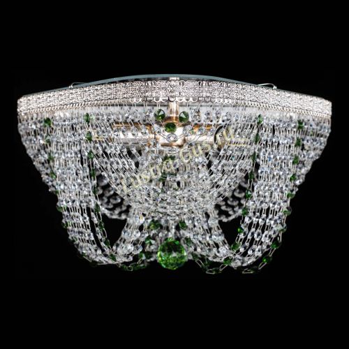 Люстра Верона Токката №5 зеленая в Подольске Гусь Хрустальный