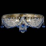 Люстра Виктория Синяя под бронзу в Подольске Люстра Виктория Синяя под бронзу в Подольске