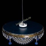 Люстра Виктория Синяя под бронзу в Подольске Люстра Виктория Синяя под бронзу в Подольске