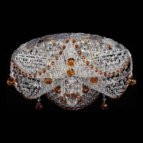 Люстра Виктория чайная в Подольске Гусь Хрустальный