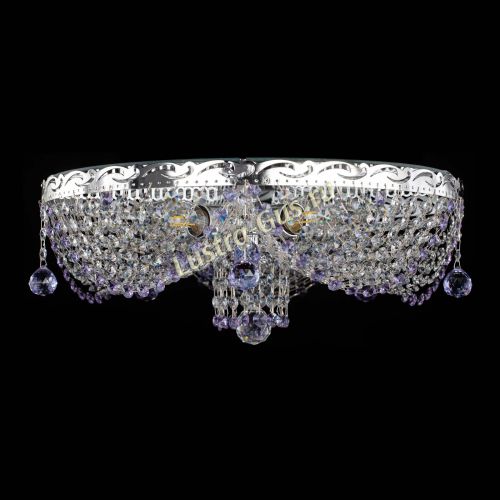 Люстра Виктория фиолетовая в Подольске Люстра Виктория фиолетовая в Подольске