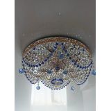 Люстра Виктория Синяя в Подольске