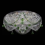 Люстра Виктория зеленая в Подольске