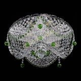 Люстра Виктория зеленая в Подольске