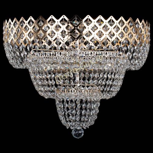 Люстра Водопад Корона №2 в Подольске Гусь Хрустальный