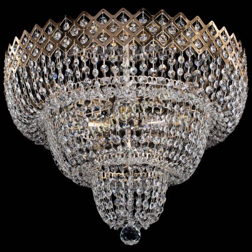 Люстра Водопад Корона №2 в Подольске Гусь Хрустальный