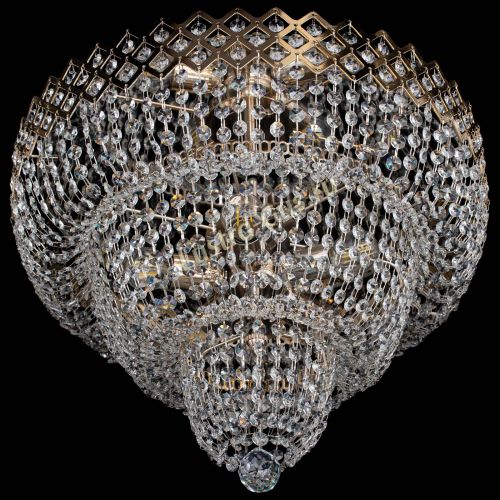 Люстра Водопад Корона №2 в Подольске Гусь Хрустальный