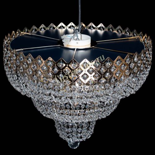 Люстра Водопад Корона №2 в Подольске Гусь Хрустальный
