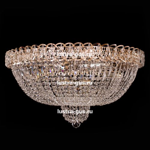 Люстра Водопад Кремлёвский оптикон в Подольске Гусь Хрустальный