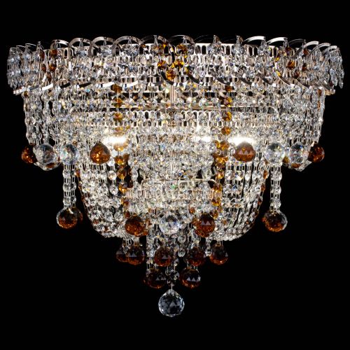 Люстра Водопад Софья чайная в Подольске Гусь Хрустальный