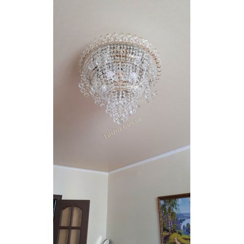 Люстра Водопад Софья в Подольске Гусь Хрустальный