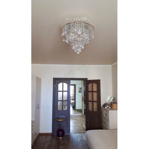 Люстра Водопад Софья в Подольске Гусь Хрустальный