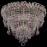 Люстра Водопад Софья розовая в Подольске