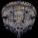 Люстра Водопад Софья синяя в Подольске