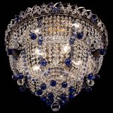 Люстра Водопад Софья синяя в Подольске
