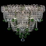Люстра Водопад Софья зеленая в Подольске