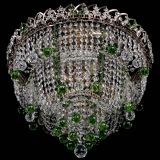 Люстра Водопад Софья зеленая в Подольске