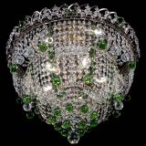 Люстра Водопад Софья зеленая в Подольске