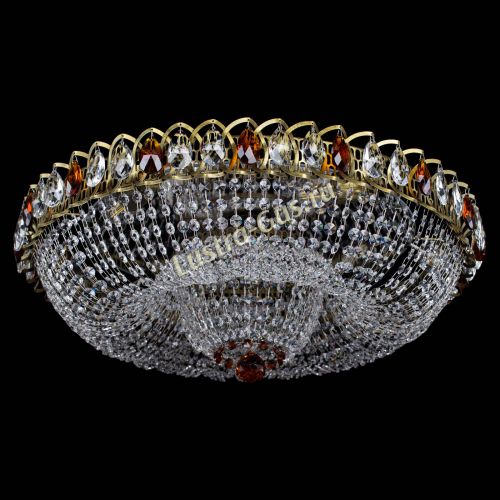 Люстра Водоворот Купол под бронзу Чайный в Подольске Гусь Хрустальный