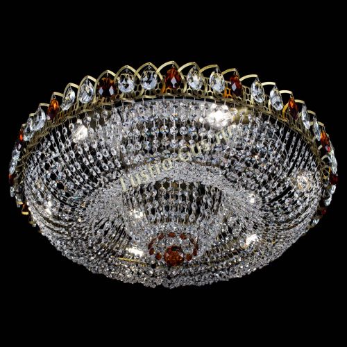 Люстра Водоворот Купол под бронзу Чайный в Подольске Гусь Хрустальный