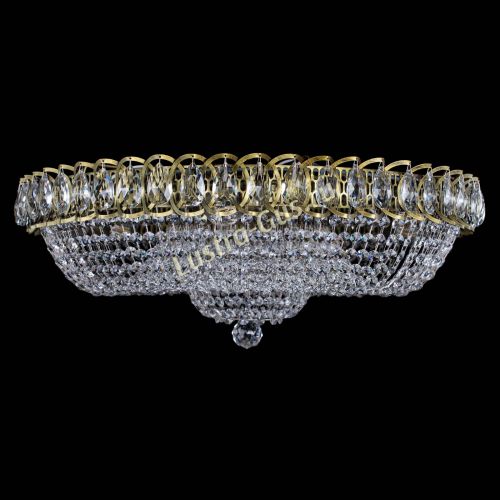 Люстра Водоворот Купол под бронзу в Подольске Гусь Хрустальный