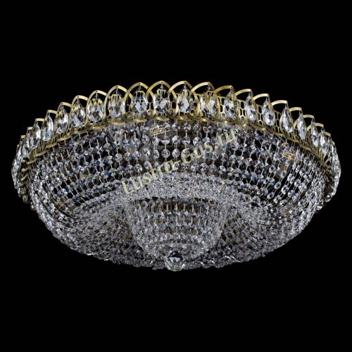 Люстра Водоворот Купол под бронзу в Подольске Гусь Хрустальный