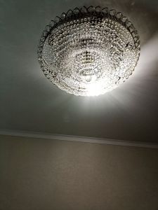 Люстра Водоворот Купол под бронзу в Подольске отзыв и фото покупателя