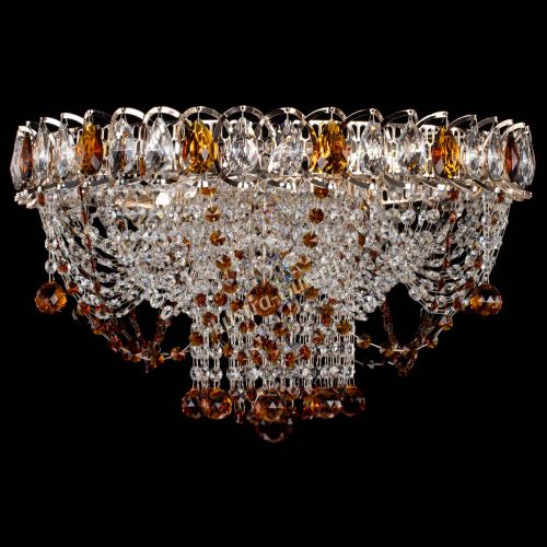 Люстра Водоворот Ольга шар чайная в Подольске Гусь Хрустальный