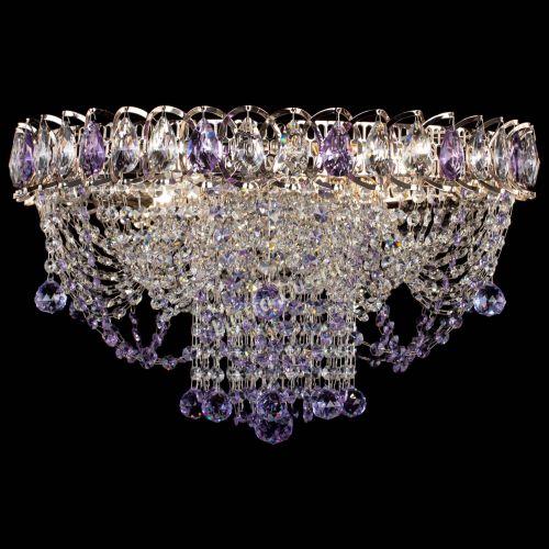 Люстра Водоворот Ольга шар фиолетовая в Подольске Гусь Хрустальный