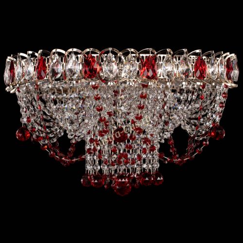 Люстра Водоворот Ольга шар красная в Подольске Люстра Водоворот Ольга шар красная в Подольске