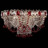 Люстра Водоворот Ольга шар красная в Подольске Люстра Водоворот Ольга шар красная в Подольске