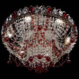 Люстра Водоворот Ольга шар красная в Подольске Люстра Водоворот Ольга шар красная в Подольске