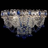 Люстра Водоворот Ольга шар синяя в Подольске