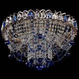 Люстра Водоворот Ольга шар синяя в Подольске